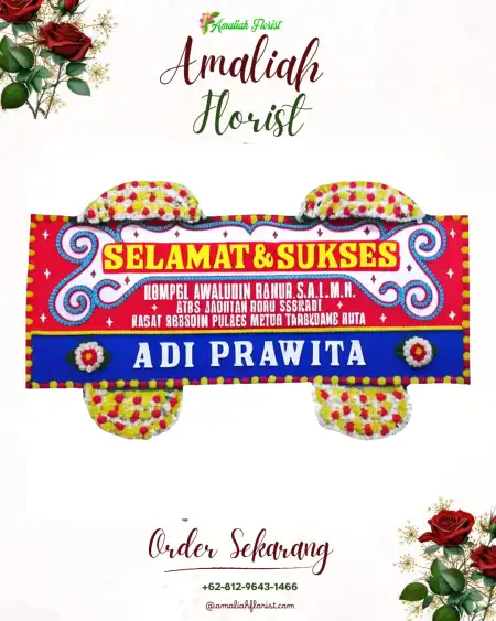 Papan Bunga Ucapan Selamat Sumurpule